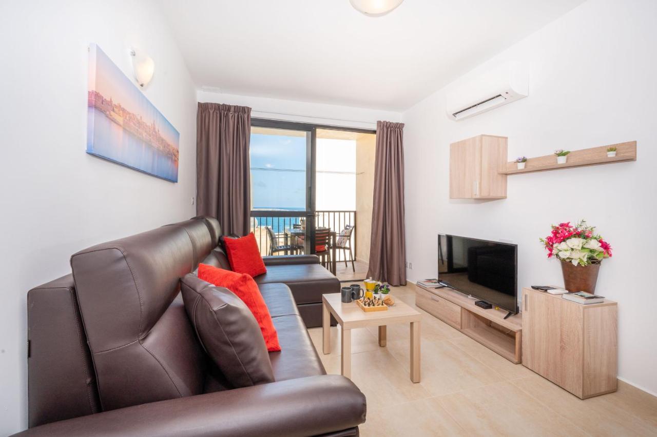 Sea Bliss Apartments With Terrace Just Off Seafront In St Paul'S Bay - By Getawaysmalta St. Paul's Bay Buitenkant foto